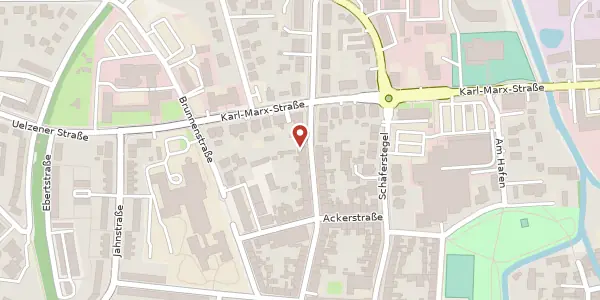 Karte der Umgebung von Große Pagenbergstr. 43, 29410 Salzwedel