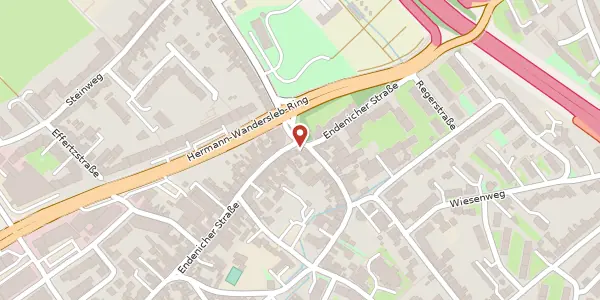 Karte der Umgebung von Endenicher Str. 295-297, 53121 Bonn