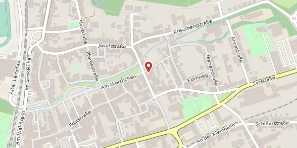 Karte der Umgebung von Josefstraße 81, 66663 Merzig