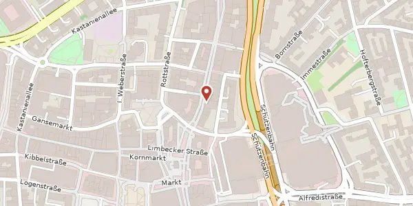 Karte der Umgebung von Viehofer Str. 14, 45127 Essen