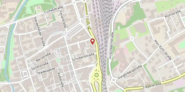 Karte der Umgebung von Johann-Gottfried-Pahl-Straße 6, 73430 Aalen