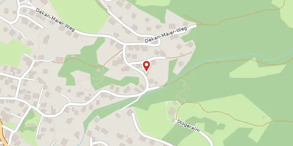 Karte der Umgebung von Hans-Miederer-Str. 14 a, 83727 Schliersee