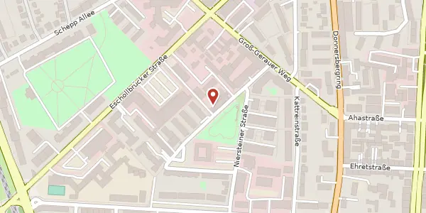 Karte der Umgebung von Ingelheimer Str. 7, 64295 Darmstadt