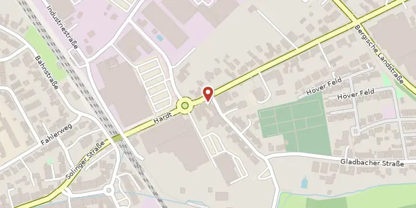 Karte der Umgebung von Hardt 11/Gladbacher Str. 3, 40764 Langenfeld