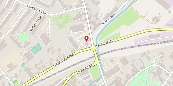 Karte der Umgebung von Buttstädter Straße 1, 99510 Apolda