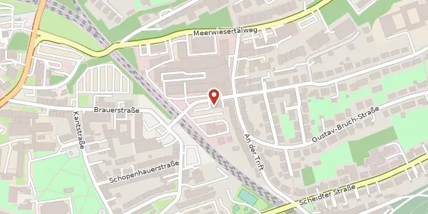 Karte der Umgebung von Neugrabenweg 5-7, 66123 Saarbrücken