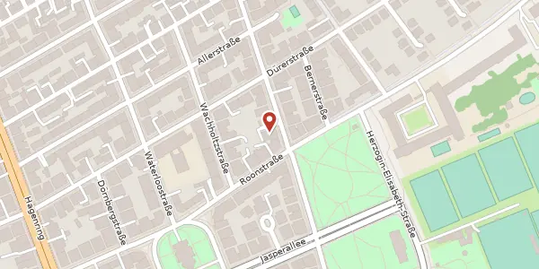 Karte der Umgebung von Wilhelm-Bode-Straße 12, 38106 Braunschweig