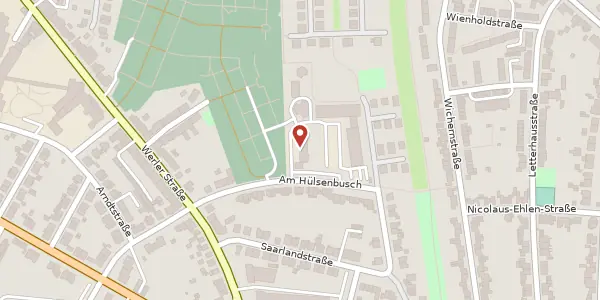 Karte der Umgebung von Am Hülsenbusch 23, 59063 Hamm