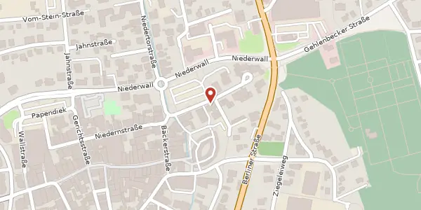 Karte der Umgebung von Ostertorstr. 7, 32312 Lübbecke