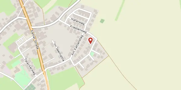 Karte der Umgebung von Krestenweg 16, 77652 Offenburg