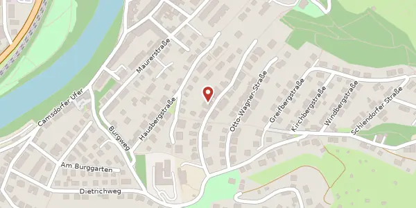 Karte der Umgebung von Karl-Brauckmann-Straße 13, 07749 Jena