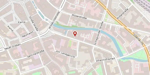 Karte der Umgebung von Kollegienwall 5, 49074 Osnabrück