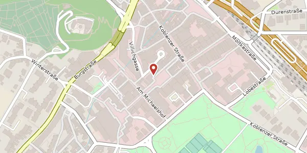 Karte der Umgebung von Theaterplatz 18, 53177 Bonn