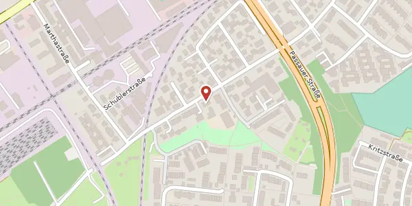 Karte der Umgebung von Gleißhammerstr. 94, 90480 Nürnberg