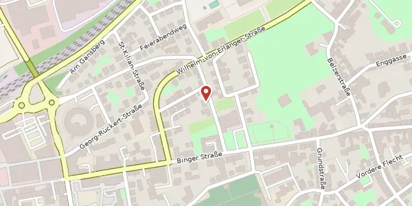 Karte der Umgebung von Am Pfalzmäuerchen 11, 55218 Ingelheim