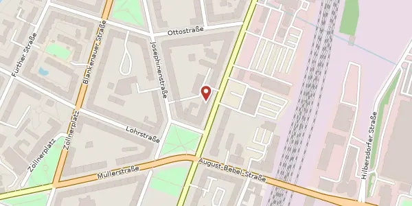 Karte der Umgebung von Straße der Nation 69, 09113 Chemnitz