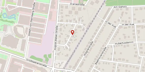 Karte der Umgebung von Merkurstraße 5, 14482 Potsdam