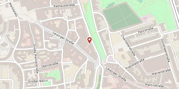 Karte der Umgebung von Hansering 5, 06108 Halle (Saale)