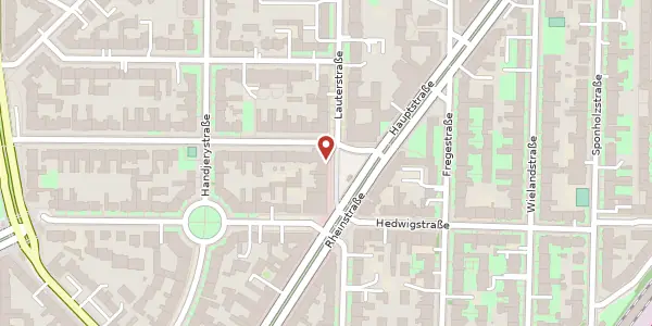 Karte der Umgebung von Lauterstraße 14-15, 12159 Berlin