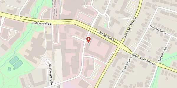 Karte der Umgebung von Heidbergstraße 104, 22846 Norderstedt
