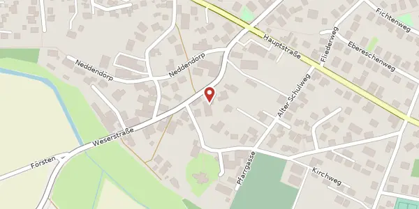 Karte der Umgebung von Weserstraße 13, 27299 Langwedel