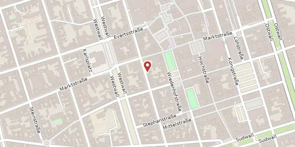 Karte der Umgebung von Breite Str. 59, 47798 Krefeld