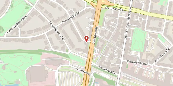 Karte der Umgebung von Moorenstr. 1, 45131 Essen