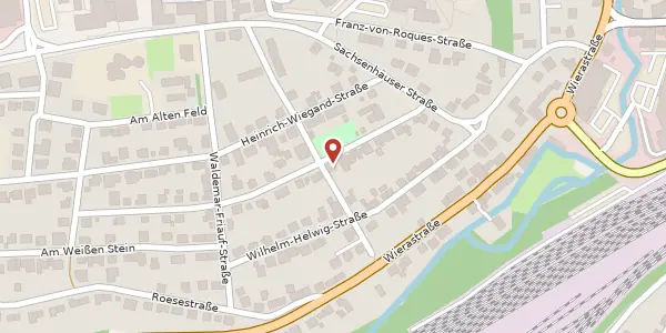 Karte der Umgebung von Schuchardstraße 13, 34613 Schwalmstadt