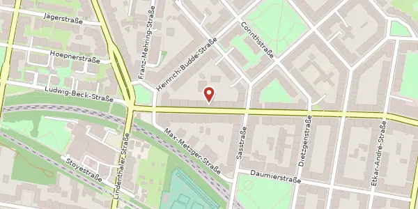 Karte der Umgebung von Coppistraße 78, 04157 Leipzig