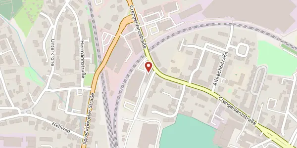 Karte der Umgebung von Crengeldanzstr. 81 a, 58455 Witten