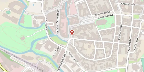 Karte der Umgebung von Kommißstraße 9, 38300 Wolfenbüttel
