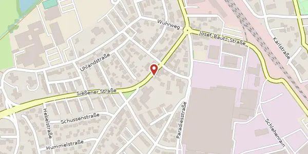 Karte der Umgebung von Sießener Straße 17, 88348 Bad Saulgau