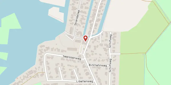Karte der Umgebung von Strandallee 1a, 31515 Wunstorf OT Steinhude
