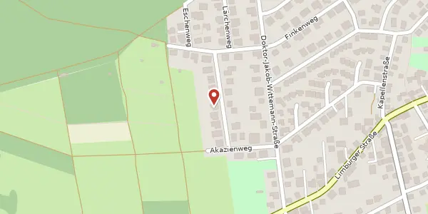 Karte der Umgebung von Kastanienweg 7, 65527 Niedernhausen