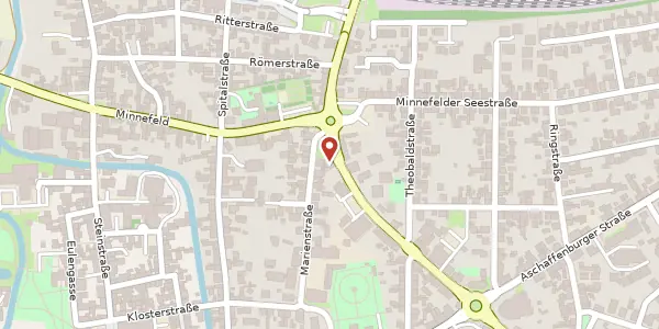 Karte der Umgebung von Frankfurter Str. 30, 64807 Dieburg