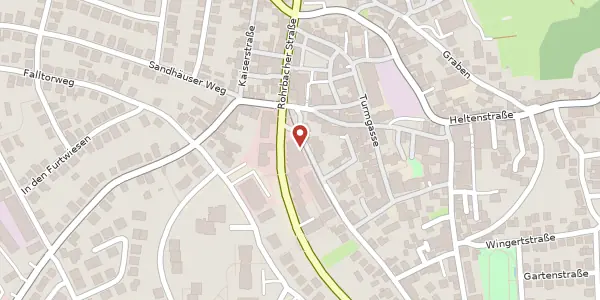 Karte der Umgebung von Römerstraße 2-4, 69181 Leimen