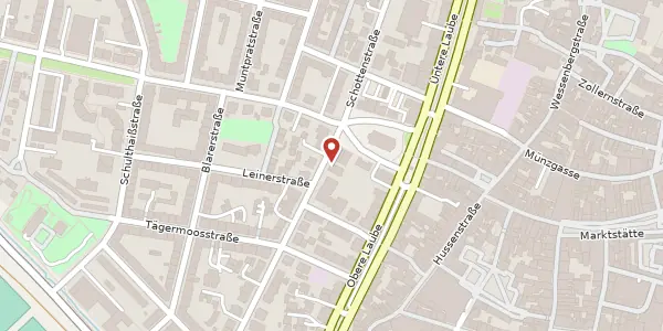 Karte der Umgebung von Schützenstraße 1, 78462 Konstanz