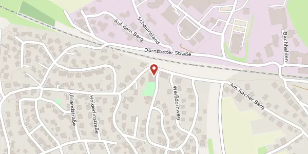 Karte der Umgebung von Fliederstraße 2, 72280 Dornstetten