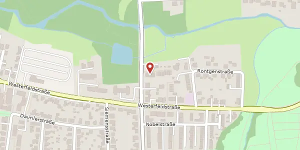 Karte der Umgebung von Horstheider Weg 112, 33613 Bielefeld