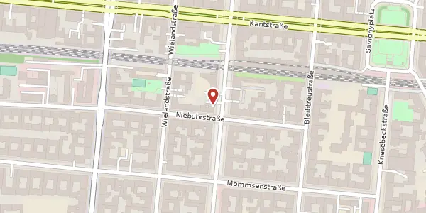 Karte der Umgebung von Schlüterstraße 28, 10629 Berlin