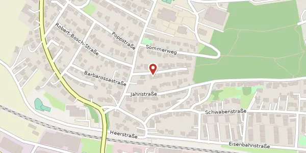 Karte der Umgebung von Konradinstraße 6, 73066 Uhingen