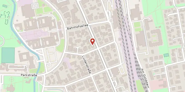 Karte der Umgebung von Lessingstr. 10, 61231 Bad Nauheim