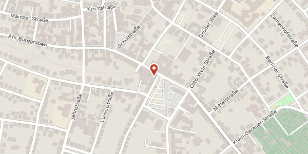 Karte der Umgebung von Darmstädter Str. 29, 64521 Groß-Gerau