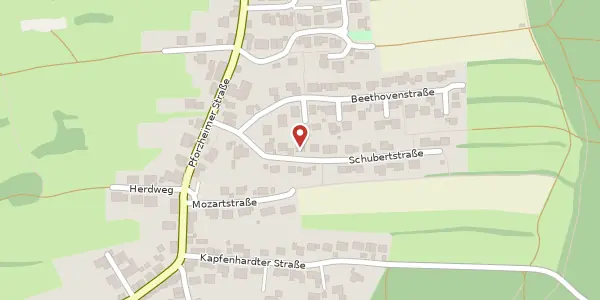 Karte der Umgebung von Schubertstraße 13, 75331 Engelsbrand
