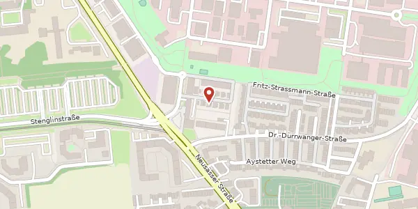 Karte der Umgebung von Max-Born-Weg 4, 86156 Augsburg