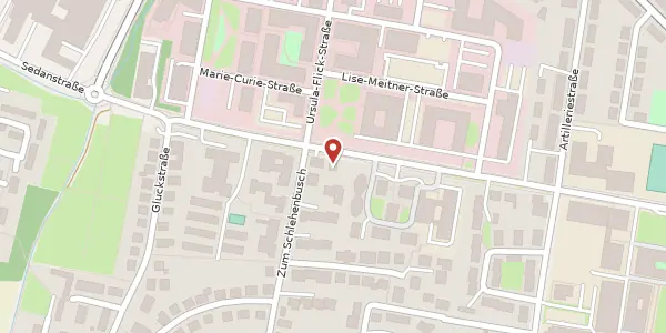 Karte der Umgebung von Sedanstr. 70, 49076 Osnabrück