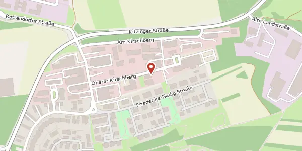 Karte der Umgebung von Oberer Kirschberg 4, 97218 Gerbrunn