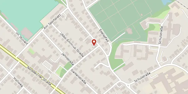 Karte der Umgebung von Linteler Str. 2a, 26506 Norden