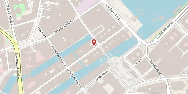 Karte der Umgebung von Neuer Wall 26-28, 20354 Hamburg