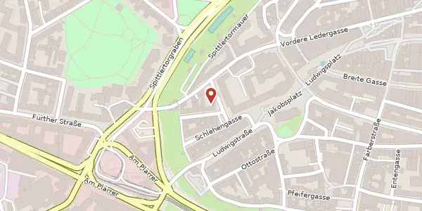 Karte der Umgebung von Mostgasse 2, 90402 Nürnberg